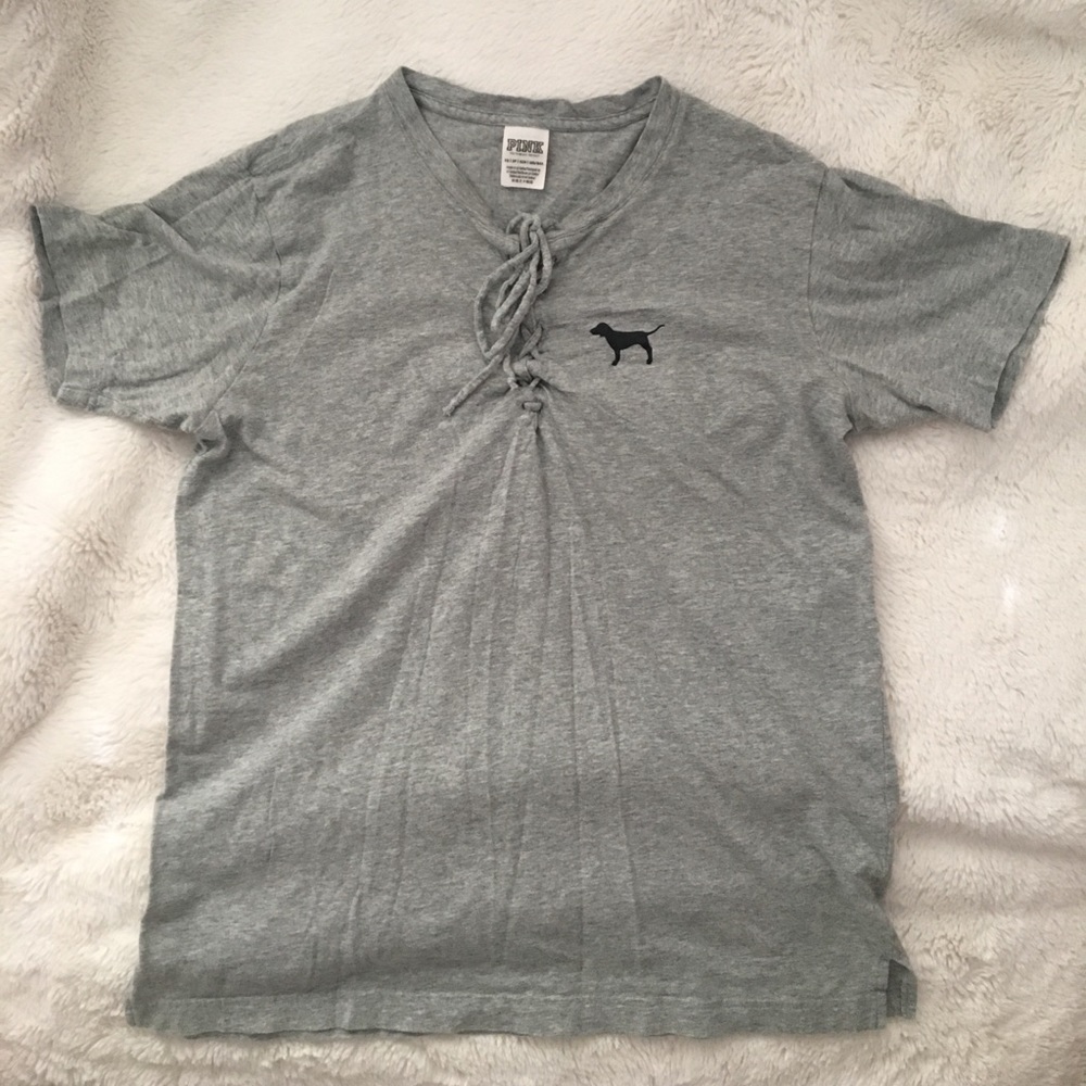 Pink oversized T-shirt